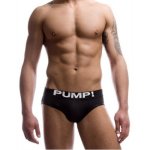 Pump Hollow Mesh Briefs Black
