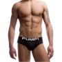 Pump Hollow Mesh Briefs Black