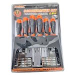 Magnetic Screwdriver Set 18 Piece Ergonoic Handle