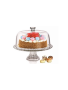 Palladio Footed Cake Plate With Dome 31CM