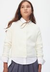 Fine-knit Cardigan - White