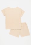 PoP Candy Knitted Top And Short Set-beige