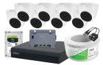 Dahua 8 Ch Cooper Xvr Kit With 8 X Eyeball Cameras