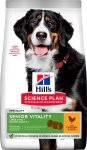 Hills Science Plan Adult 6+ Senior Vitality Large Breed Dry Dog Food Chicken Flavour 14KG