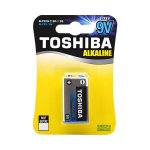 Toshiba Alkaline 9V Blister Pack 1 6LR61GCP BP-1