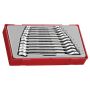 - Anti Slip Metric Combination Spanner Set In Tool Tray