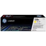 HP 128A Yellow Laserjet Toner Cartridge