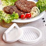 1PC Burger Press Patty Press Cheeseburger Press Creative Burger Press Non-stick Hamburger Press Patty Maker Mold For Meat Beef C