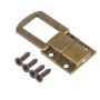 Turn Lock Snap Zinc Alloy Bag Fastener 5PCS