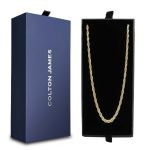 Colton James Premium Mens Rope Chain - 4MM Thickness