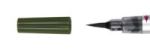 Watercolour Brush Pen - Olive Green - Soft Brush Tip
