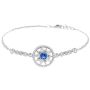 Demi Bracelet With Swarovski Sapphire Crystal