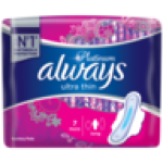 Always Platinum Ultra Thin Long Sanitary Pads 7 Pack