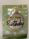 Happy Birthday Foil Gold