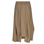 Stripe Panel Skirt - Bitter Choc Free