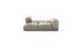 Double Lounger - Leather - Beige - 199CM X 168CM