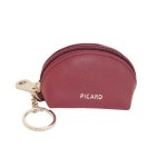 8152 Genuine Leather Key Case - Berry