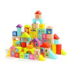Wooden Abc 123 Blocks