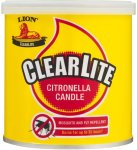 Citronella Candle Cake