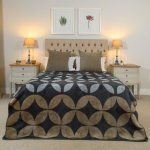 Belfiore Finesse - Petals Steel dove - 200 X 230 Cm