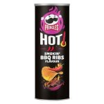 Pringles Hot Smokin' Bbq Ribs Flavour Potato Chips 160G