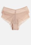 2-PACK Mesh Hipster Briefs - Beige