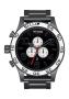 Nixon 51-30 Chrono Men's Watch - Black / White / Gunmetal