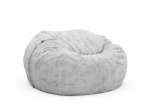 The Jumbo Beanbag - Faux Fur - Grey