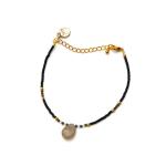 Midnight Boho Beaded Bracelet - Labradorite