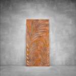 Laser Cut Screen - Design 091 - 1040 X 535 X 20 Rust Coat Indoor