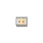 Composable Classic Link Sisters In 18K Gold