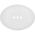 Clicks Plastic Soap Dish White