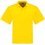 Mens Elemental Golf Shirt Yellow