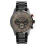 Grey Dial Black Metal Strap Men's Watch - PL15001JSU13M