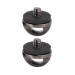 1 4"-20 Thread D-ring Camera Strap harness Screw - 2 Pack
