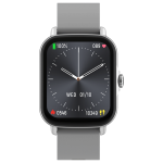 Volkano Active Tech Serene Series Watch With Heart Rate Monitor – Silver