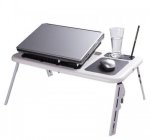 Laptop Folding Table With 2 Built-in Cooling Fans