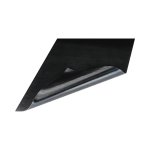 Fine Ribbed Rubber Flooring Black P m