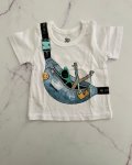 Woolworths White Print T Shirt 1 3M