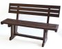 Recycled Plastic Furniture – 1.6M Lapa Bench With Back No Armrests