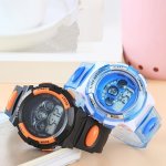 Fashion Casual Luminous Waterproof Drop-proof Electronic Watch For Boys And Girls Outdoor Sports Party Couple Halloween Christma