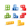 Balancing Building Blocks - 16 Pieces Desktop Toy