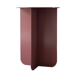 Folding Nesting Table - Dusty Pink Tall - 55CM H X 40CM Dia