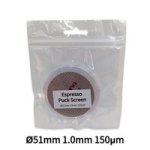 Coffee Accessories Espresso Puck Screen Food-grade 316 51MM 1.0MM 150UM