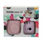 Fuji Instax MINI 12 Blossom Pink Film And Case Bundle