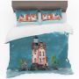 Lonely House Duvet Cover Set Queen