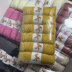 6PCS Solid Color Soft Yarn For Knitting And Crocheting Sweater Shawl Scarf 75G PC