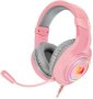 Redragon H260 Hylas Rgb Wired Over-ear Gaming Headset Pink