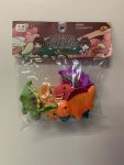 Rubber Dino Squeak Toy