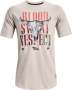 Men's Project Rock Outlaw Bsr Short Sleeve - Onyx White / Md